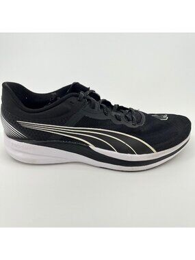 Puma Redeem Profoam Mens Size 11 Black White Athletic Running Shoes Sneakers